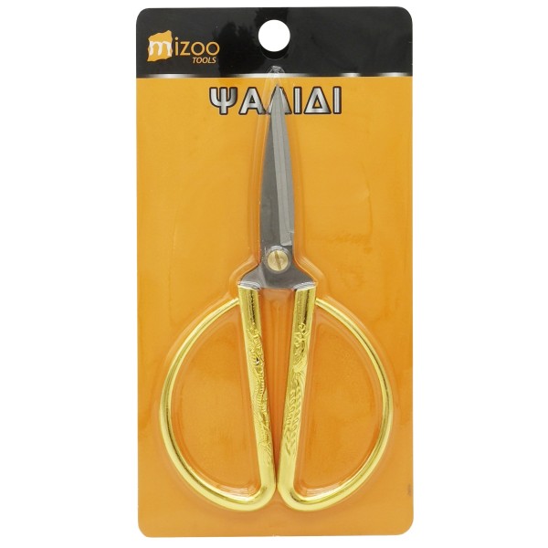 MIZOO ΨΑΛΙΔΙ ΡΑΠΤΙΚΗΣ ΧΡΥΣΟ ΧΡΩΜΑ 15X8CM 20489-56